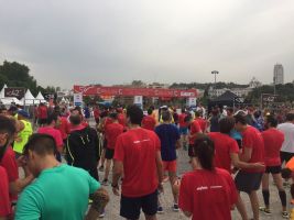 FCC employees run in the Heart Race