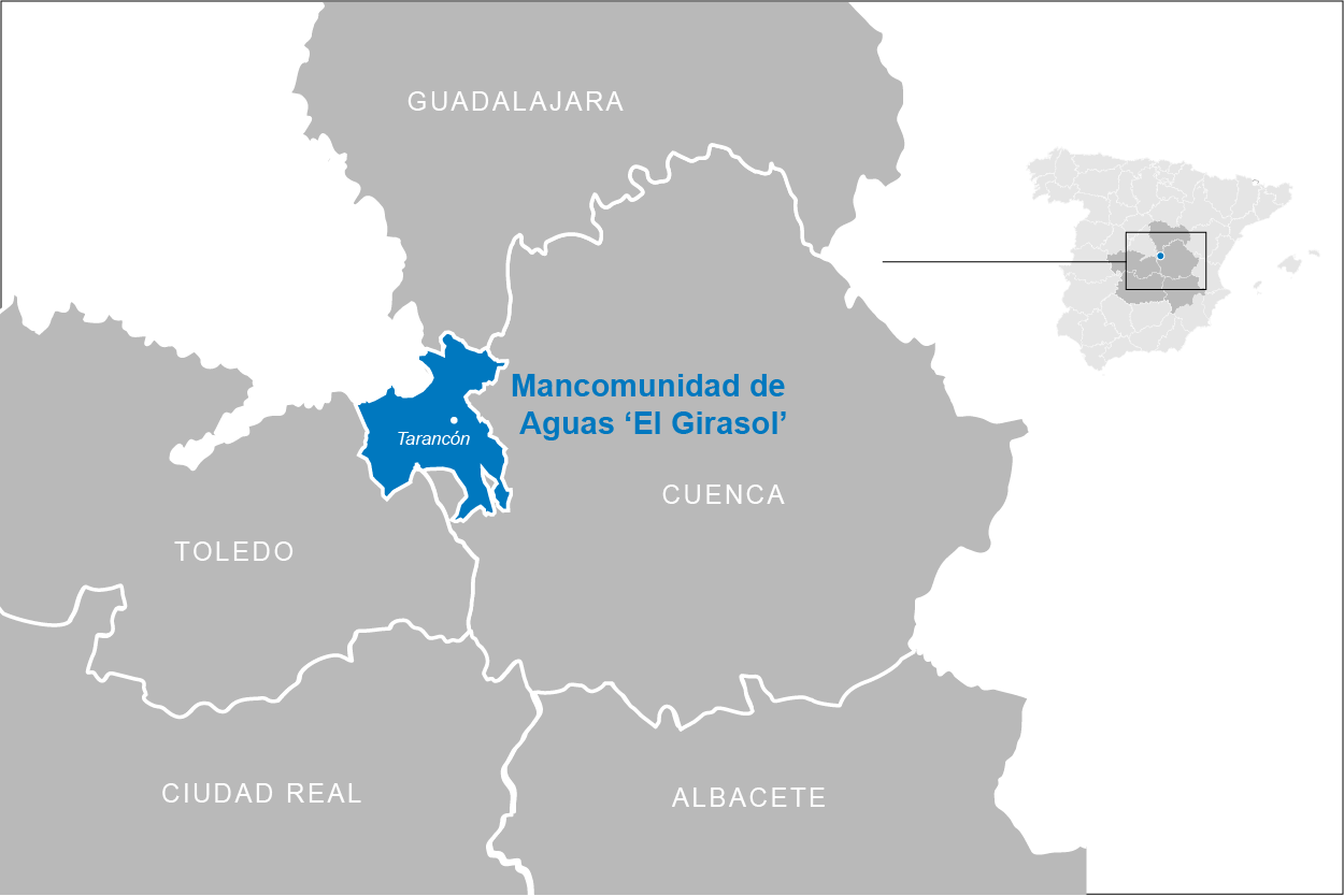 The Water Association "El Girasol" (Castilla-La Mancha, Spain) continues to trust in Aqualia's management