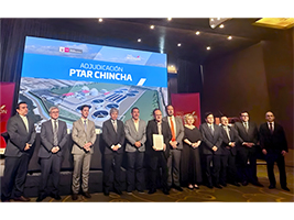 We Begin Operations in Peru with a Wastewater Treatment Project in Chincha Province