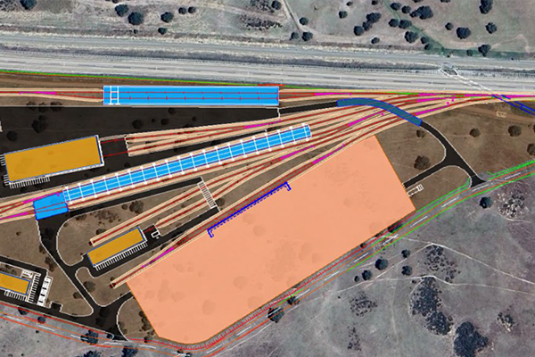 Convensa wins the contract to carry out the construction works for the assembly base and ballast storage for the track assembly of the Madrid-Extremadura-Portuguese Border High-Speed Line. Section: Talayuela-Plasencia