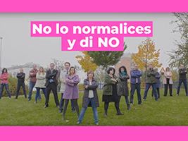El área de Construcción del Grupo FCC presenta la campaña “No lo normalices, y di NO”El área de Construcción del Grupo FCC presenta la campaña “No lo normalices, y di NO”