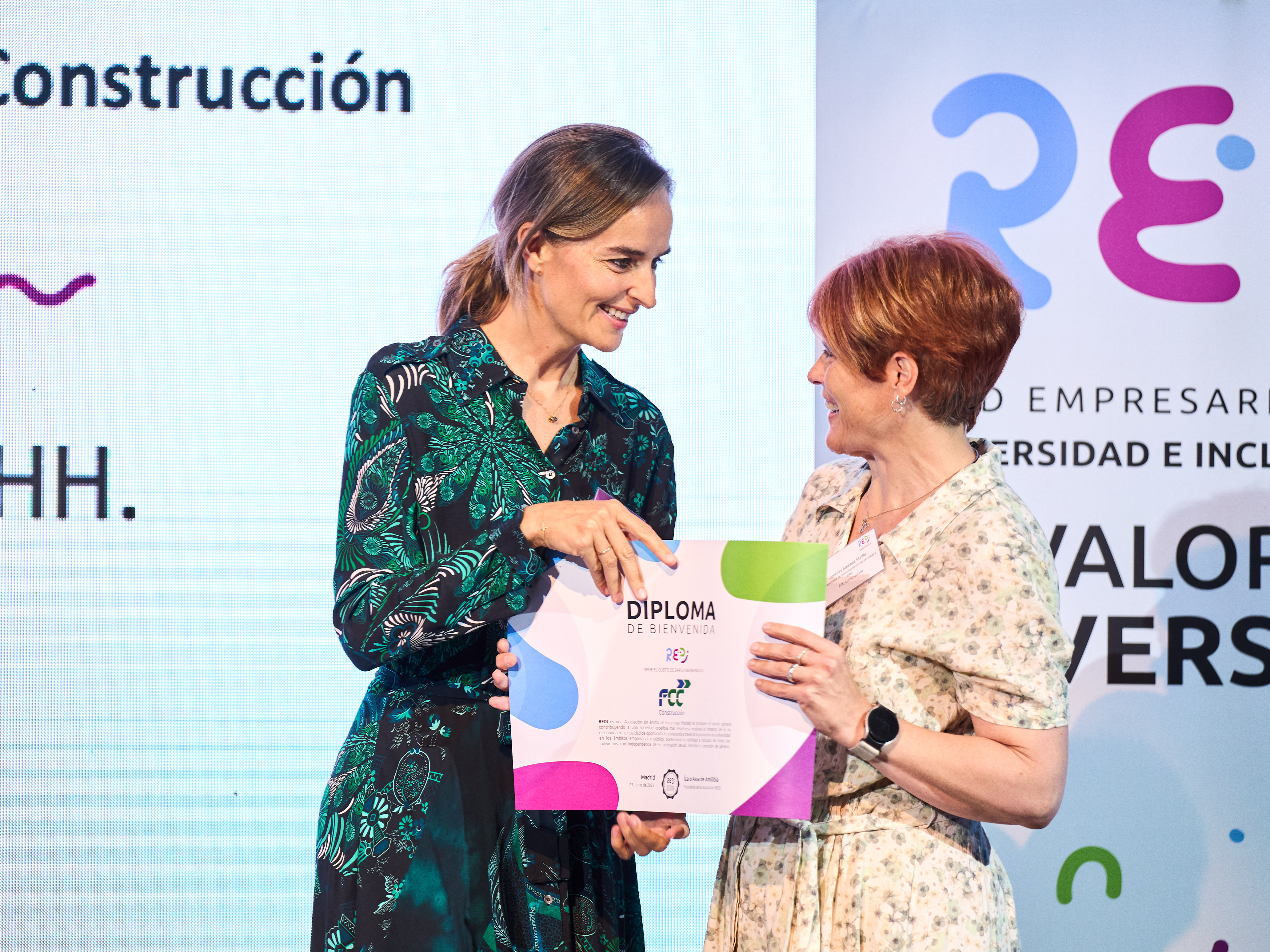 FCC Construcción recoge el distintivo de adhesión a REDI