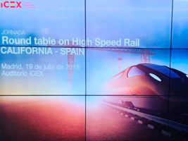 FCC Construcción protagonista Round Table on High Speed Rail California