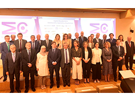 FCC Construcción participa en la firma del clúster “Madrid. Capital mundial de la ingeniería, construcción y arquitectura”