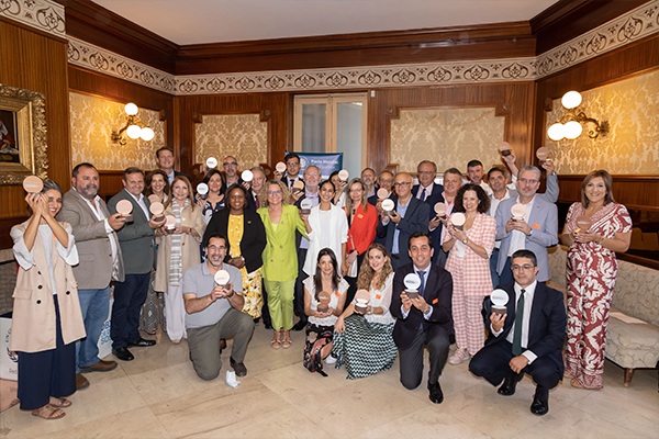 FCC Construcción collects the recognition Contigo Somos + from the Spanish Network of the Global Compact