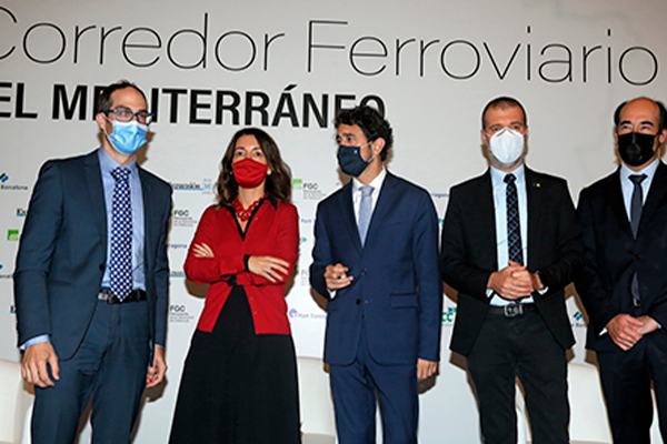 FCC Construcción participates in the VII Mediterranean Railway Corridor Conference