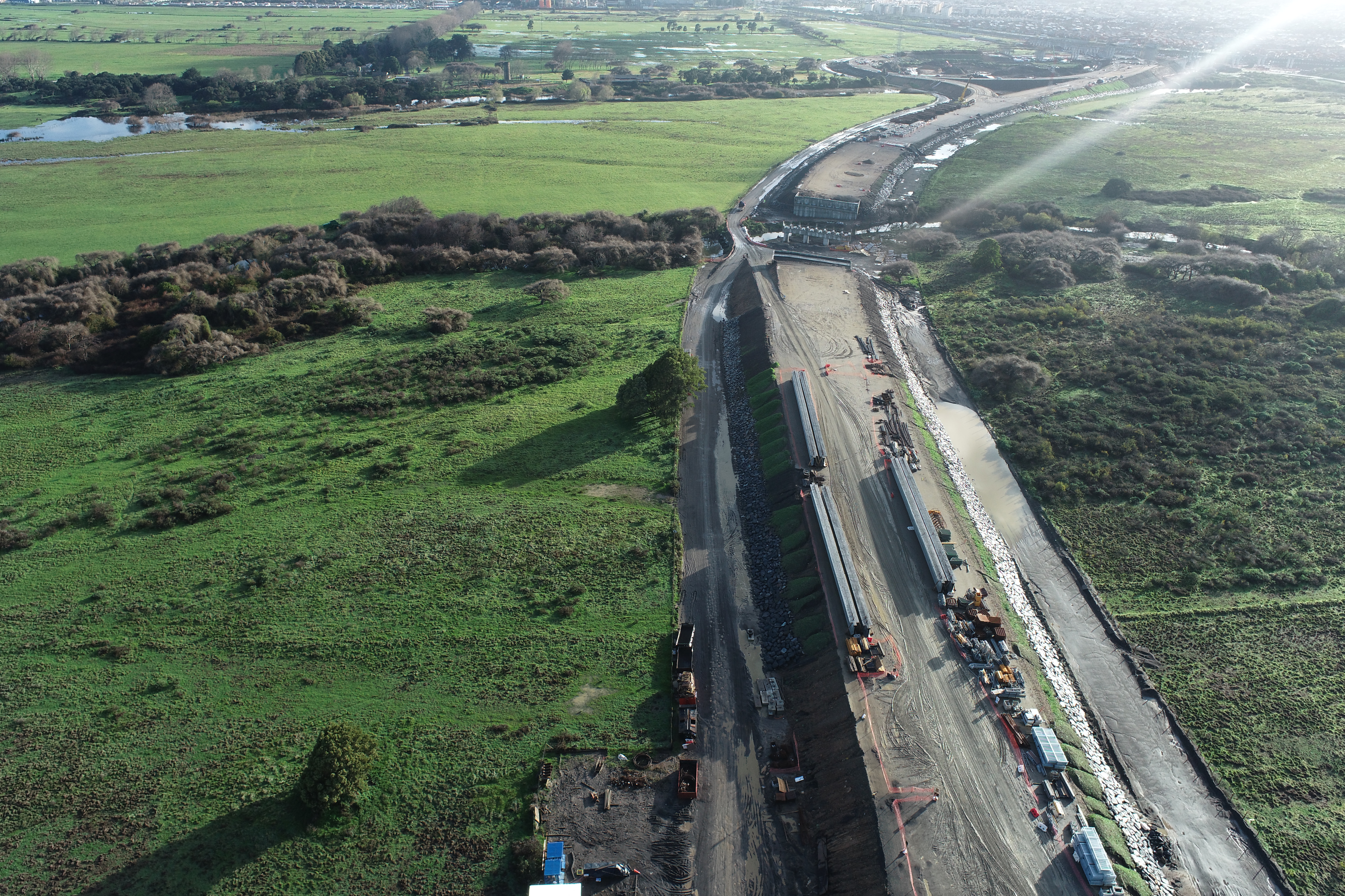 The FCC Construcción project, Puente Industrial de Concepción (Chile), exceeds 50% progress