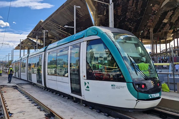 El proyecto de urbanización del Tranvía de Barcelona de FCC Construcción, premiada como mejor infraestructura de Cataluña en 2024