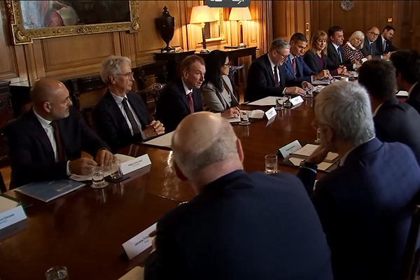 FCC participa en Downing Street en un encuentro multilateral con empresas españolas