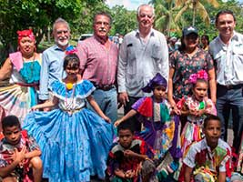 FCC realiza la rehabilitación de la calle de acceso a la Ciudad del Niño en Panamá