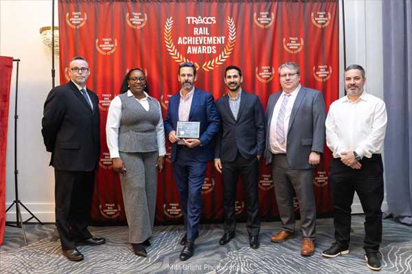 FCC Construcción gana con el proyecto Scarborough Subway Extension SSE-SRS el premio 2025 TRACCS Rail Achievement Awards