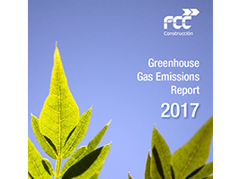 FCC Construccion publishes the Greenhouse Gas Emissions Report of 2017