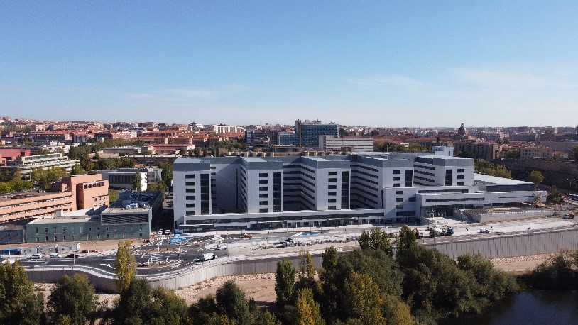 El Hospital Universitario de Salamanca, construido por FCC Construcción, da servicio a más de 300.000 personas