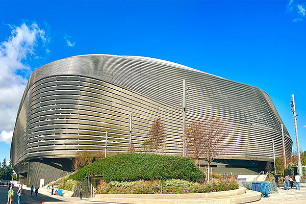 The refurbishment of the Santiago Bernabéu Stadium wins the ENR Award for best sports infrastructure worldwide