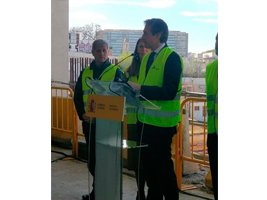 FCC Construcción reanuda los trabajos de accesos a la estación de La Sagrera, en Barcelona