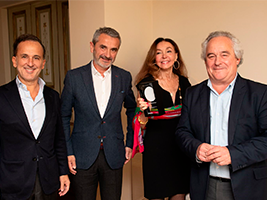 Esther Koplowitz recibe un premio por su liderazgo inclusivo