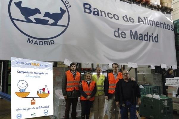 FCC donates more than 15 tonnes of food and essential items to the Banco de Alimentos (Spanish Food Bank Charity)