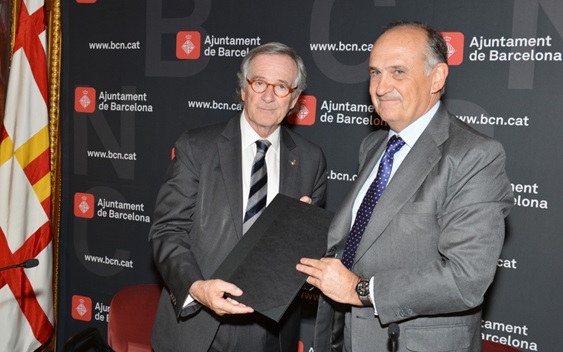FCC y el Ayuntamiento de Barcelona se reúnen el 6 de mayo para otorgar las becas HUBarcelona - FCC