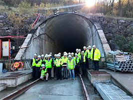 FCC Construcción present at the authorities visit to the “Variante Pajares” railway project