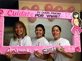 FCC Construcción América desarrolla una campaña de sensibilización y prevención del cáncer de mama y próstata