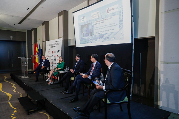 FCC Construcción sponsors an informative breakfast with the Regional Minister of Transport of the Community of Madrid