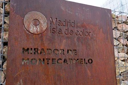 La Vicealcaldesa de Madrid inaugura el Mirador de Montecarmelo, ejecutado por FCC Construcción