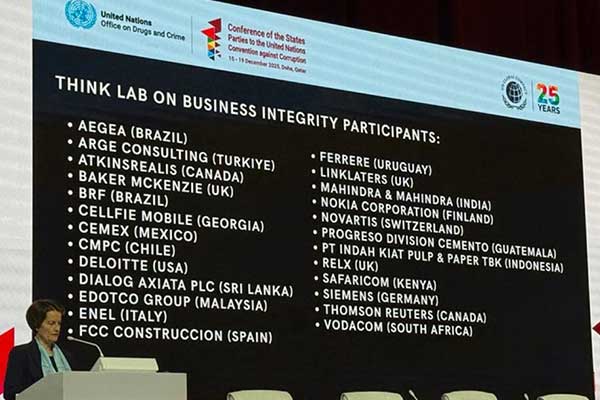 FCC Construcción participates in the world's largest anti-corruption meeting